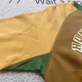 Human Made Sweatshirt Tiger Pattern Stitching Contrast Color Brushed Hoody