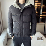 Men's Autumn Winter Coat Men's Winter Stand Collar down Cotton
