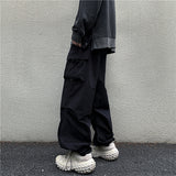 Men Cargo Pants Workwear Casual Trousers Men's Spring and Autumn Loose Straight