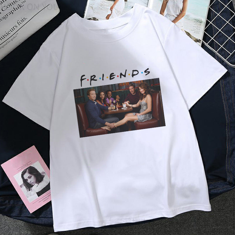 Friends Joey T Shirt  Horror Friends T shirt Women