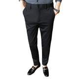 Men Trousers Business Gentleman Male Business Trousers