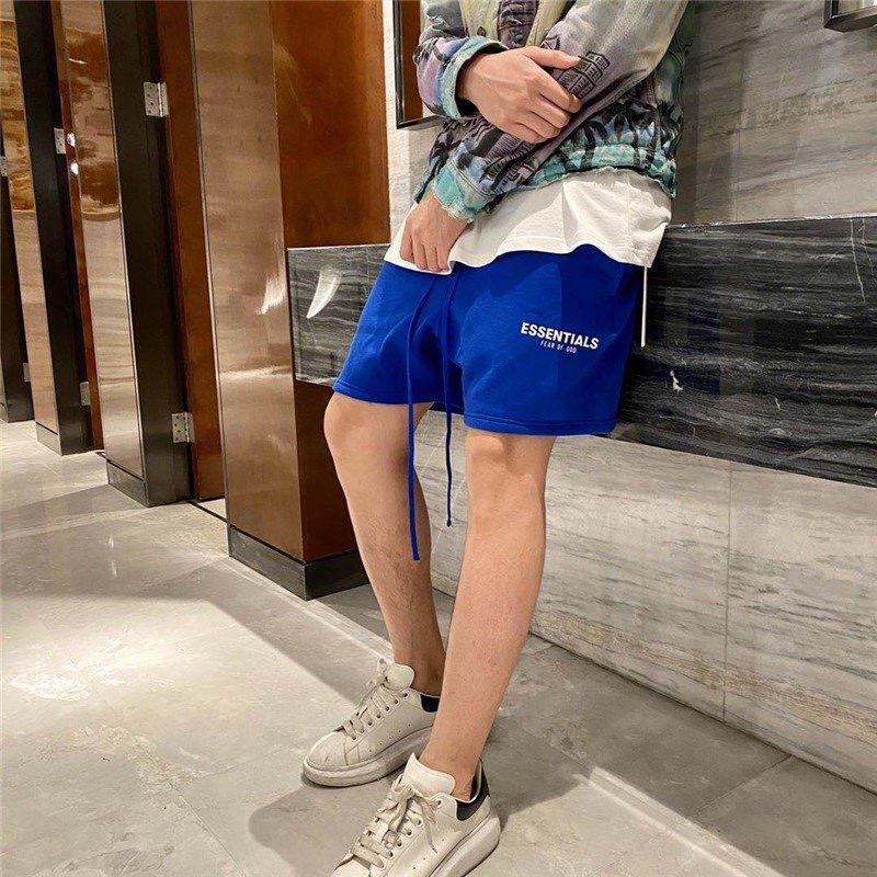 Fog Essentials Shorts Fear Of God Fog Essentials Los Angeles La TMC Casual Terry Men's and Women's Shorts