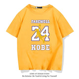 In Memory of Kobe T Shirt Short-Sleeved T-shirt Men's Sports