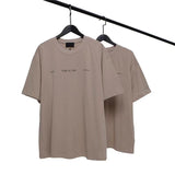 Fog Essentials Tshirts Fog Season 7 Fear Of God Short Sleeve T-shirt for Men and Women