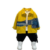 Toddler Boys Sweater Boy Children's Long Sleeve Shirt