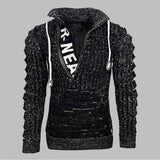 John Dutton Jacket Long Sleeve Lapel Knitwear Loose Large Size Pullover Sweater Coat