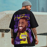 In Memory of Kobe T Shirt Summer Short Sleeve Sports Half Sleeve