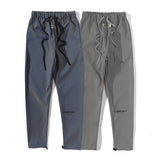 Fog Pants MultiLine Reflective Casual Jogger Pants Lamination Waterproof Windbreaker Pants Fear Of God