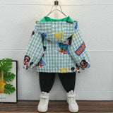 Toddler Boys Jackets Children's Clothing Boys Autumn Clothing Fashionable Jacket Shell Jacket