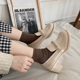 Nude Pumps Block Heel