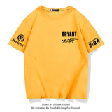 In Memory of Kobe T Shirt Sports Short Sleeve Cotton Summer