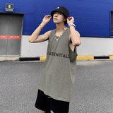 Fog Essentials Vest Fear Of God Essentials Letter Vest Men and Women Fog Couple T-shirt