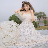 Gothic Lolita Harajuku Style Clothing Daily Light Lolita Dress JSK Suspender Dress