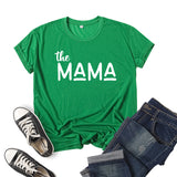 Boy Mama T Shirts the Mama Printed Short Sleeve T-shirt