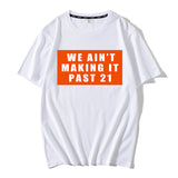 Juice WRLD T Shirt Juice WRLD Cartoon Printed T-shirt Loose