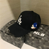 La 59fifty Hats Mickey Joint Embroidery Big Brim Sun-Proof Pure Cotton Comfortable Baseball Cap