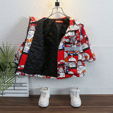 Toddler Boys Jackets Ultraman Children's Clothing Boys Spring and Autumn Coat Shell Jacket