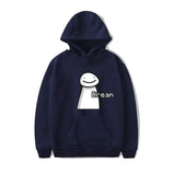 Dreamwastaken Men's Novelty Hoodies Dream Merch Shirt Cartoon Print Sweatshirt Casual Loose-Fitting Hoodie Outerwear Shirt