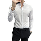 Men Shirts Spring Shirt Long Sleeve