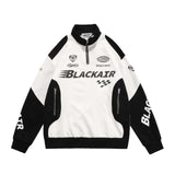 Blackair Jacket Blackair Retro Racing Motorcycle Clothing