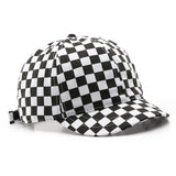 Vintage Check Baseball Cap