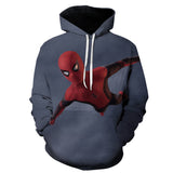 Men Spider Hoodie Marvel Series Sweater 3D Printing Autumn and Winter