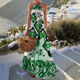 Women Bohemian Dress Printed Spring Summer Women's Wear Sexy Dress