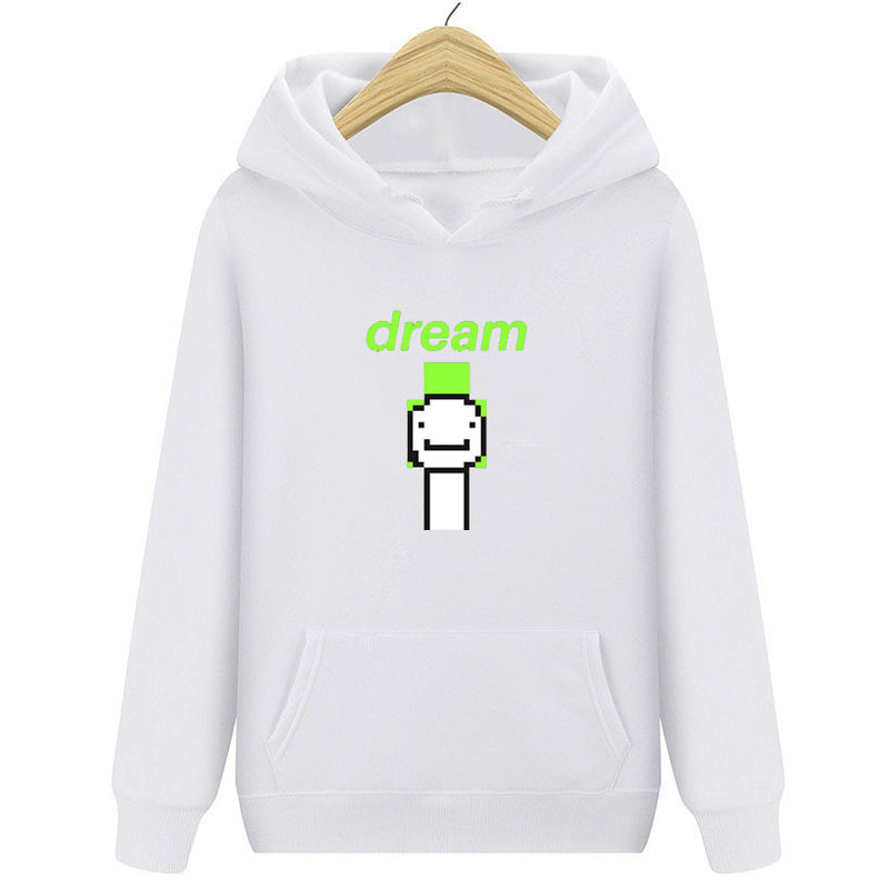 Dreamwastaken Men's Novelty Hoodies Dream Merch Shirt Printed Fashion Hooded Sweatshirt Shirt