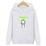Dreamwastaken Men's Novelty Hoodies Dream Merch Shirt Printed Fashion Hooded Sweatshirt Shirt