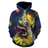 The Simpsons Hoodie 3D Printed Men's Hoodie Anime Leisure Sweatshirt