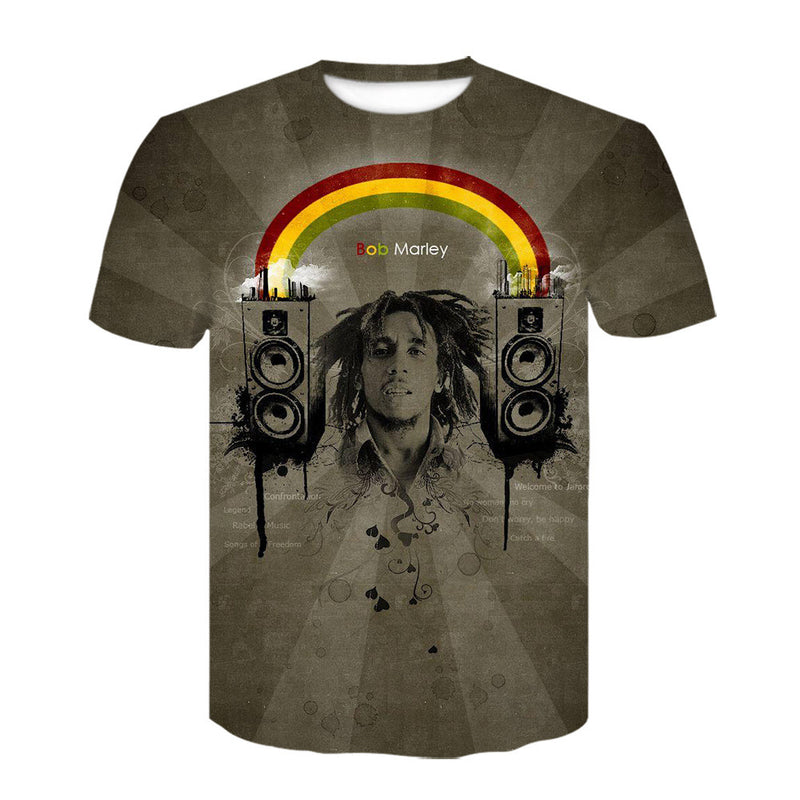 Juice WRLD T Shirt Rapper Juice WRLD Trendy 3D Printed T-shirt