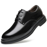 Indo Western Shoes Thick Sole Simple Men's Leather Shoes
