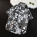 Men's Shirts Summer Men's Printed Shirt Short Sleeve Casual Men's Clothing