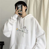 Tom and Jerry Hoodie Fall/Winter Fleece Printed Sweaters Menswear