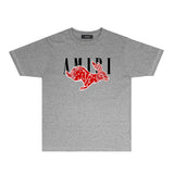 Amiri T Shirt Short Sleeve T-shirt Blouse Summer