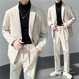 Seersucker Suit Casual Suit