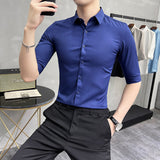 Men Shirt Half Sleeve Shirt