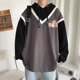 Tom and Jerry Hoodie Autumn and Winter Brushed Hoody Men's Coat