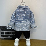 Toddler Boys Jackets Boys' Denim Jacket Spring and Autumn
