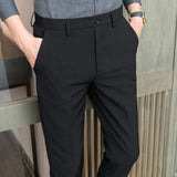 Men Trousers Casual Light Business Trousers