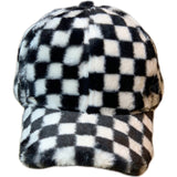 Vintage Check Baseball Cap
