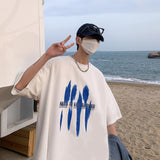 Men Short Sleeve T-Shirt   oversize