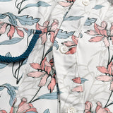 Men T Shitrs Flowers Print Printed Shirt