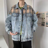 Denim Shirts Denim Jacket Men Loose Casual Jacket