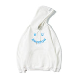 Smiley Face Hoodie Hooded Sweater Men's Loose Large Size Autumn and Winter