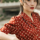 Women Cottagecore Dress Spring Vintage Shirt Skirt