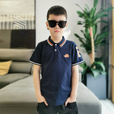 Children Boy Polo Shirts Children's Clothing Summer Boys' Short Sleeve