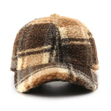 Vintage Check Baseball Cap