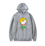 Dreamwastaken Men's Novelty Hoodies Dream Merch Shirt Cartoon Print Sweatshirt Casual Loose-Fitting Hoodie Outerwear Shirt