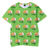 Dreamwastaken Novelty Hoodies Dream Merch Shirt Fashion Casual Exercise 3D Printed Short-Sleeved T-shirt